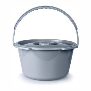 Commode Bucket with Lid, 7.5QT - Each