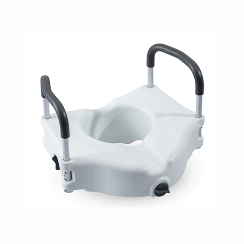Raise Toilet seat w/lock arms