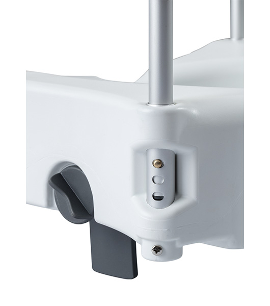 Raise Toilet seat w/lock arms - Image 2